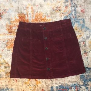 American Eagle Hi-Rise A-Line Skirt